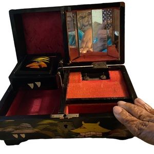 Antique Vintage Jewelry Box